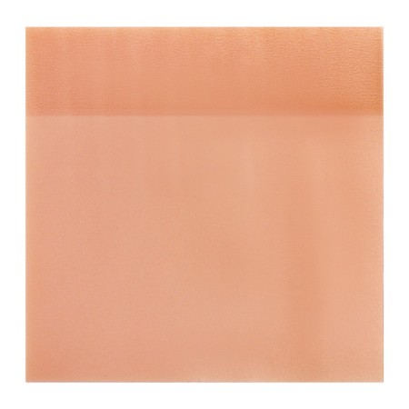 Block with a sticky edge of 76mm x 76mm 50l plastic transparent orange mother-1