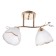 Chandelier 2022/2 E27 60W gold