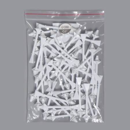 Spit for depilation, bilateral, plastic, 7.5 × 1.2 cm, 50 pcs, white color-4