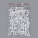 Spit for depilation, bilateral, plastic, 7.5 × 1.2 cm, 50 pcs, white color