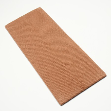 Cooger with impregnation 55*20 cm, angular, without fur, beige-1