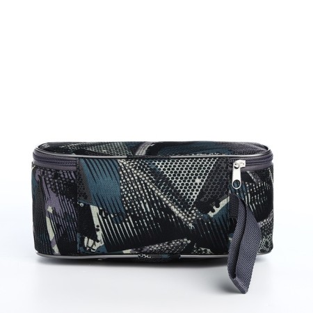 Lightning cosmetic bag, gray color-1