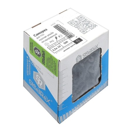 Self -tread for GCL Large thread, Steelrex oxide 3.5x 19, 500 pcs.-1
