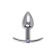 A sleeve with a luminous tail Metal by toyfa, metal, silver, 25.5 cm