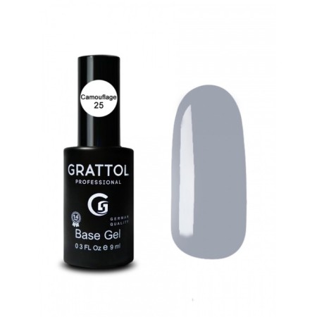 Camouflage base Grattol No. 25, 9 ml