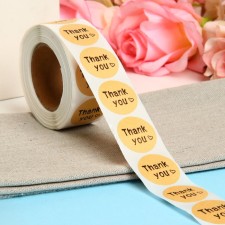 Stickers in the roll 
