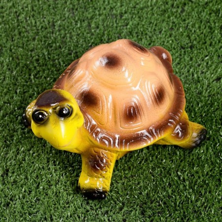 Garden figure "Turtle smiles" 12x19x16cm-3