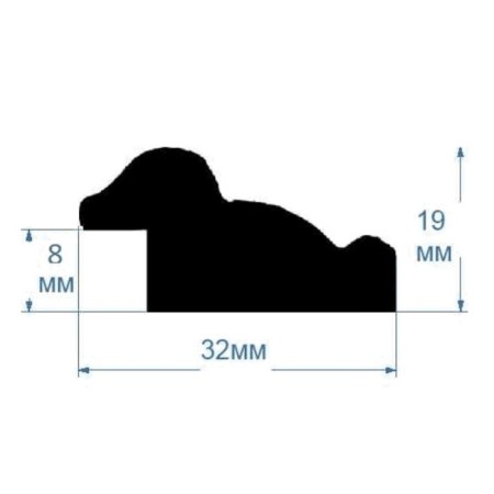 Photo frame plastic 30x42 cm, 353-1158-1 b-3