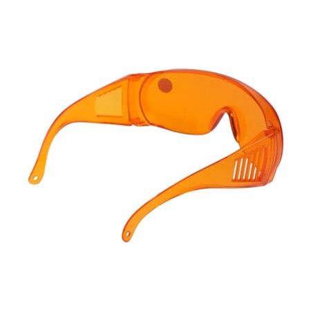 Glasses protective tundra, orange, open type, shockproof material-1