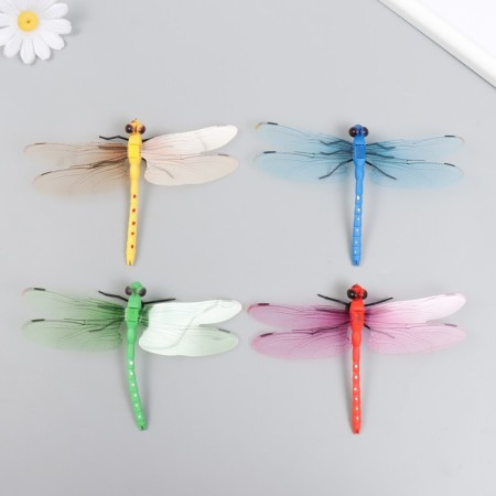 Magnet Plastic "Dragonfly" Lyndenia "9.5x13 cm mix