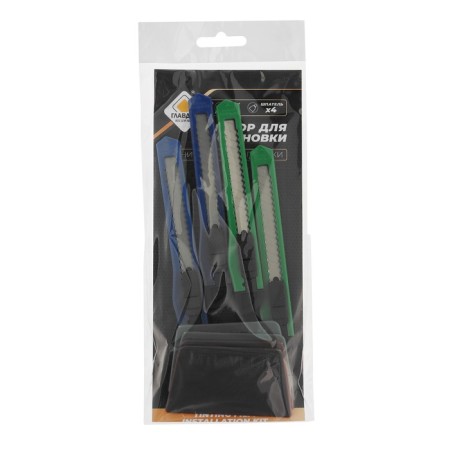 Set for installing the Tyno film "Glavdor", 4 knives, 4 spatulas-16
