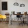Suspended chandelier Mantra Celeste, Led, 1400lm, 3000k, 320 mm, black color