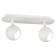 Lamp wall-flowing spot OL36-2 WH MR16 GU10 IP20, white