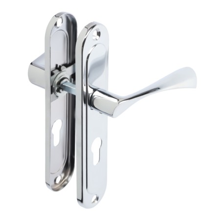 Lockland 001 handles on the bar, m/o 55 mm, color chromium-1