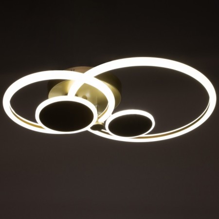 Chandelier 1810/4 LED 105W Champagne gold 60x10x10 cm Bayerlux-3