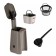 Coffee machine KitFort KT-7252-1, drop, 700 watts, 0.35 l, dark gray