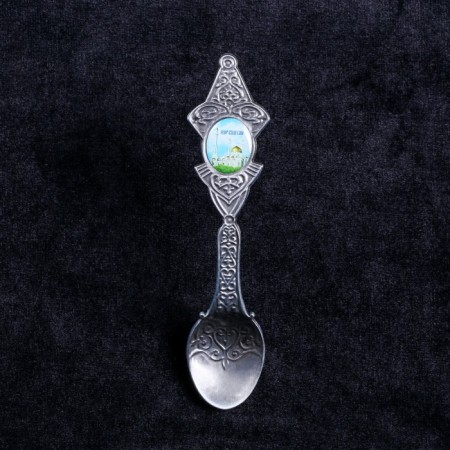Spoon souvenir "Kazakhstan. Nur Sultan ", metal-1