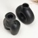 Set of candlesticks "Marta and Meland" Black Gloss, 2pcs/5x10cm/10x8cm