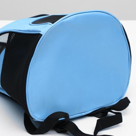 Backpack for carrying animals, 31.5 x 25 x 33 cm, blue-3
