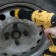 Nozzle brush to the tundra screwdriver, d = 50 mm, height 25 mm, hexagonal shank
