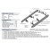 Black-Rival, Volkswagen Touareg 2010-2018 threshold, with fasteners, F193alb.5801.3
