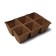 Peat cassette, 6 cells of 400 ml, 9 × 9 cm, set 3 pcs., Smart City