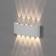 Front Fatter "Permeosphere", FSD-066, 10 W, 3000K, 5 rays, IP65, 220 V, plastic, white 10084
