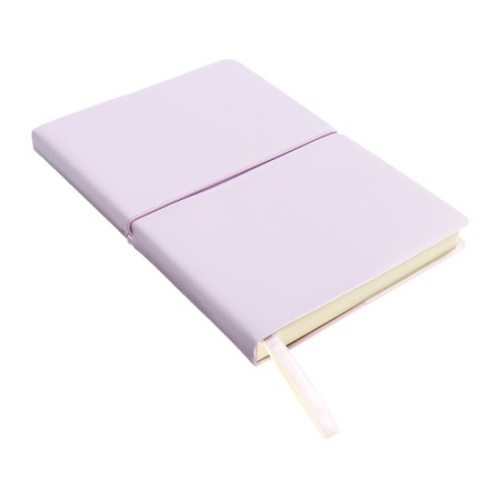 Diary of Leduced A5 136 DEVENTE sheets. Jane, soft pvc cover, elastic band, perforation, liesse, block 70, lilac-3