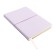 Diary of Leduced A5 136 DEVENTE sheets. Jane, soft pvc cover, elastic band, perforation, liesse, block 70, lilac