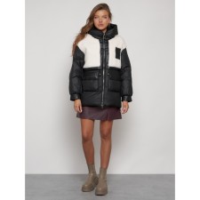 Winter jacket female, size 50, black color