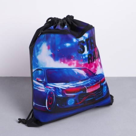 Back for shoes with an additional pocket Street Racing size 30 x 40 cm-1
