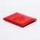 Cover for passport, red color