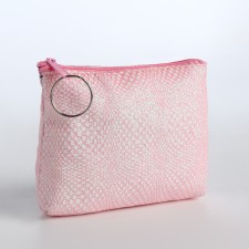 Women's wallet with lightning, pink color