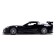 Metal machine Chevrolet Corvette C6-R, 1:32, doors, inertia, black color open