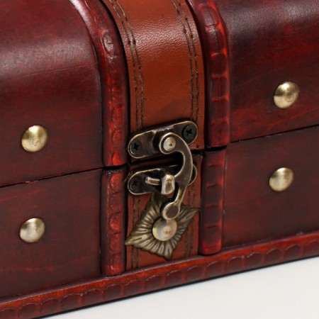 Casket tree "Romb" set 2 pcs brown-red 7.8x11.8x8 cm 11x15.7x11.5 cm-2