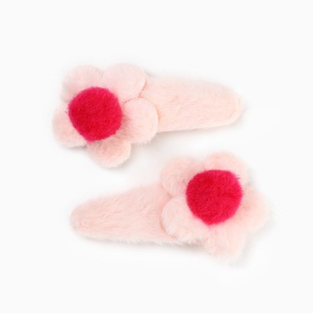 Hair clip, flower, set 2 pcs. Princesses-3