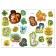 Stickers "who lives in the forest", 12 p.