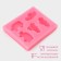 Mold "Cars", silicone, 7 × 6.2 × 1.5 cm, color mix