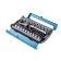 Set of end heads GROSS 14145, 36 items, rattle 120 teeth, 1/2 ", 3/8", CRV