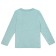 Longslit for a boy, height 128 cm, turquoise color
