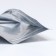 Package doy-pack, matte, white with the window, "leaves", 13 x 18 x 4 cm