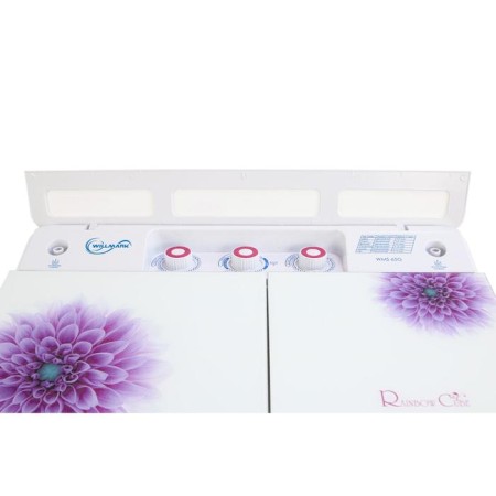 Washing machine Willmark WMS-65G, class A, 1350 rpm, up to 6.5 kg, white/purple-1