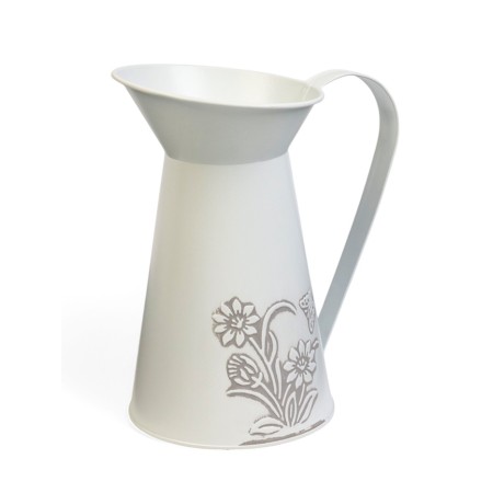 Kashpo "Camomile jug" Bely, 12x16x20cm-1