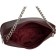 Cross-Bodi bag, lightning department, burgundy color