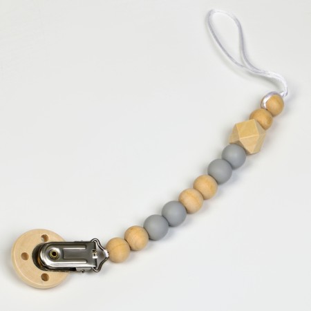 Set gift: soft toy+holder for dummy "Penguin"-6