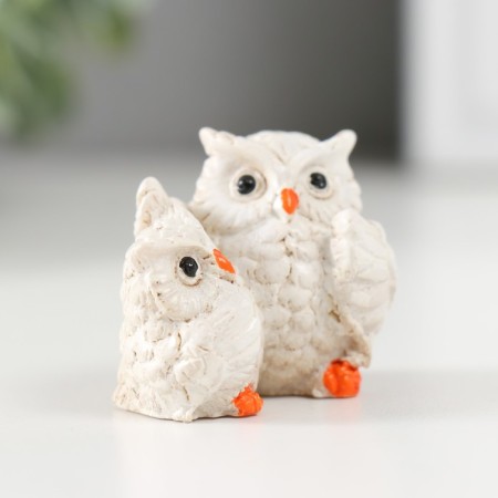 Souvenir Polystone "Owl and Council" mix 2.7x4.3x3.8 cm-2