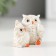 Souvenir Polystone "Owl and Council" mix 2.7x4.3x3.8 cm