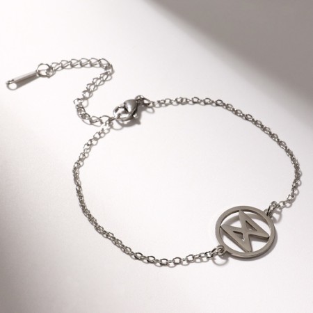 Bracelet-reinforcing "runes" fulfillment of desires, color silver, 17cm-2