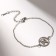 Bracelet-reinforcing "runes" fulfillment of desires, color silver, 17cm