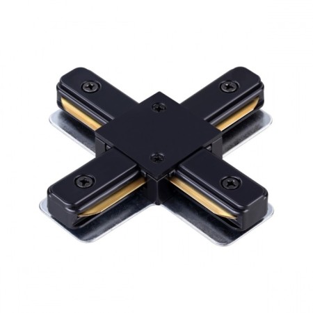 Connector X-shaped (for 1-F), black color